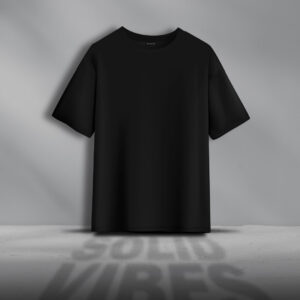 SOLID T-SHIRT Black